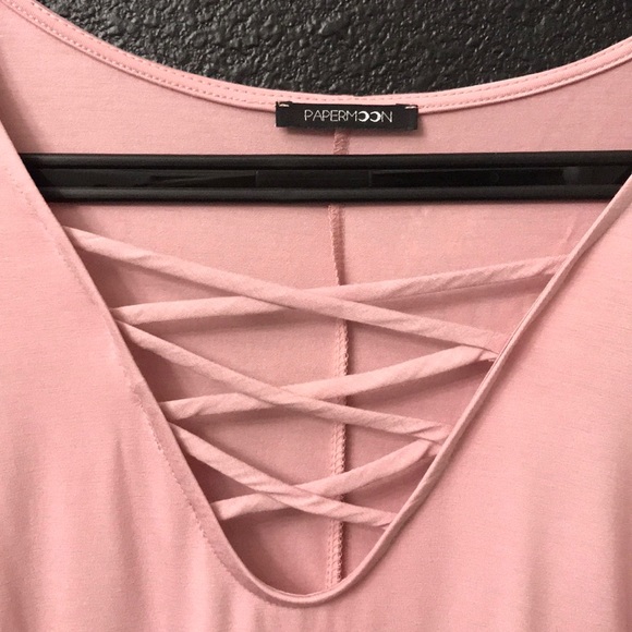 Paper Moon Light Pink Tunic Top. S/M/L available! - Picture 3 of 5